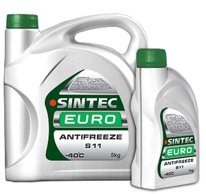Антифриз Sintec EURO G-11 1 кг зеленый - картинка 1