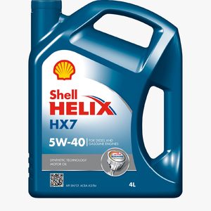 Shell  Helix HX7  5/40  4л. п/синт. - картинка 1