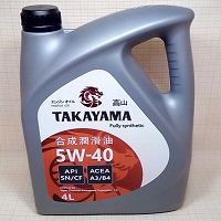 TAKAYAMA 5/40 SN/CF 4 л синт - картинка 1