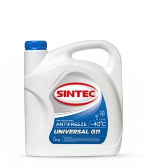Антифриз Sintec Universal G-11 5 кг синий - картинка 1