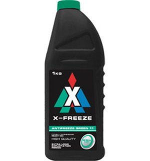Антифриз зеленый  X-freeze Green   (1л) - картинка 1