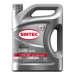 SINTEC Люкс 5000 5/40 SL/CF 5л п/синт (АКЦИЯ 5л по цене 4л) - картинка 1