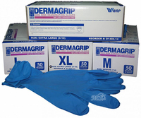 Перчатки резиновые Dermagrip размер М