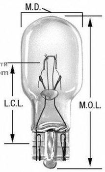 Лампа 921 W16W 12V W2,1x9,5d OSRAM - картинка 1