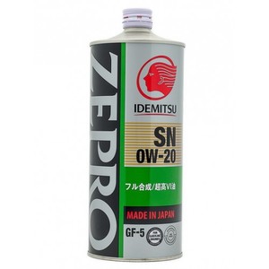 IDEMITSU Zepro Eco Medalist 0/20 SN/GF-5 4л синт. (3583004) - картинка 1