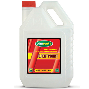 Электролит  1,28   4л. OIL RIGHT - картинка 1