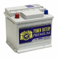 Тюмень 6 СТ  50 L  PREMIUM ОП. (206х175х190) (410А)