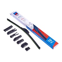 Щетка Double Force 400мм (16") б/ каркасная, графит DFF16