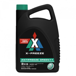 Антифриз зеленый  X-freeze Green   (3л) - картинка 1