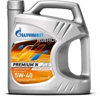 Газпромнефть Премиум N 5/40 A3/B4 (SN/CF)  4л  синт. 