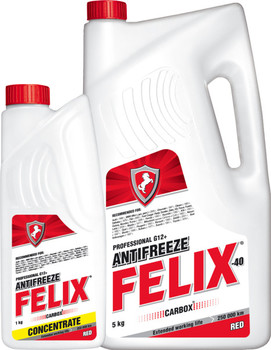 Антифриз красный  FELIX  CARBOX-40 (1кг) - картинка 1