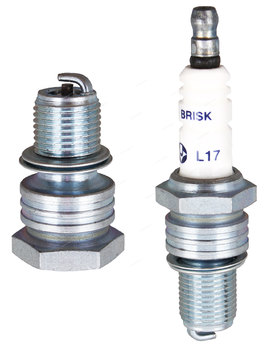Свечи  BRISK Classic L17 ГАЗ (ГАЗ 406дв.) - картинка 1