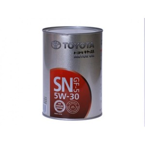 TOYOTA Motor Oil SN/GF-5 5/30 синт.1л. ж.б. - картинка 1