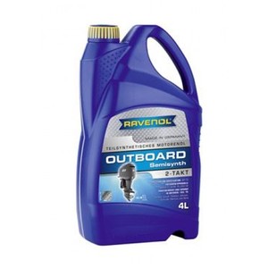 RAVENOL Масло для лодочных моторов 2Т п/синт 4л - картинка 1