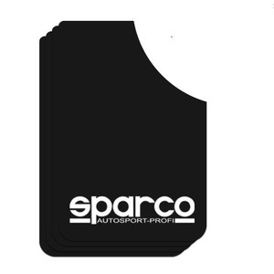 Брызговик SPARCO универсальные  большие (4шт) (черный) - картинка 1