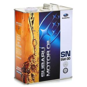 SUBARU Motor Oil SN/GF-5 5/30 4 л. (Япония) - картинка 1