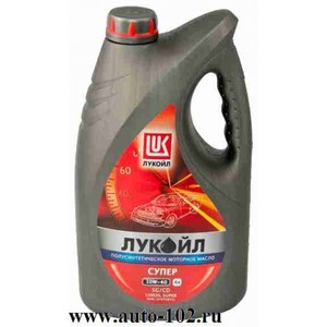 Лукойл Супер 10/40  (SG/CD) 4л. п/синт. - картинка 1